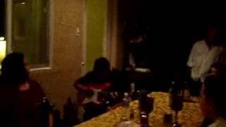 my bf playin guitar