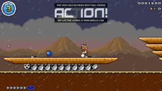 Mario Editor custom level:battletank