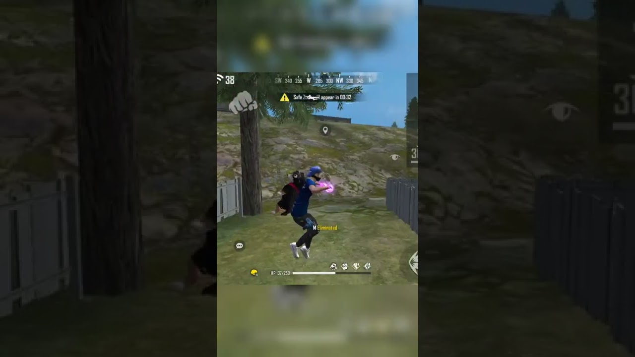 new shiba pet gun in free fire rush hour mode 😂😂