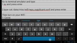 HOW TO RECOVER WIFI PASSWORD ON ROOTED ANDROID DEVICE screenshot 4