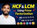 HCF and LCM Using Prime Factorization | Class 10 Maths | Easy Method | Maths with Khadar Sir