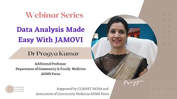 1st Webinar :  I Data Analysis Made Easy with JAMOVI I I : One Way ANOVA