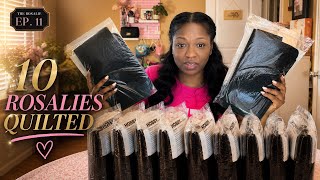 I Quilted the First 10 Rosalie Handbags | Building GIRLEE Ep. 11
