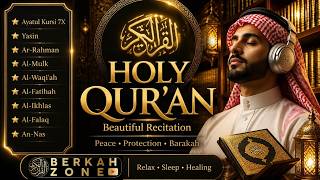 ❤️ Deep Tranquility with the Quran 🌙 | Sleep in Peace with Beautiful Quran Recitation | Alaa Aqel