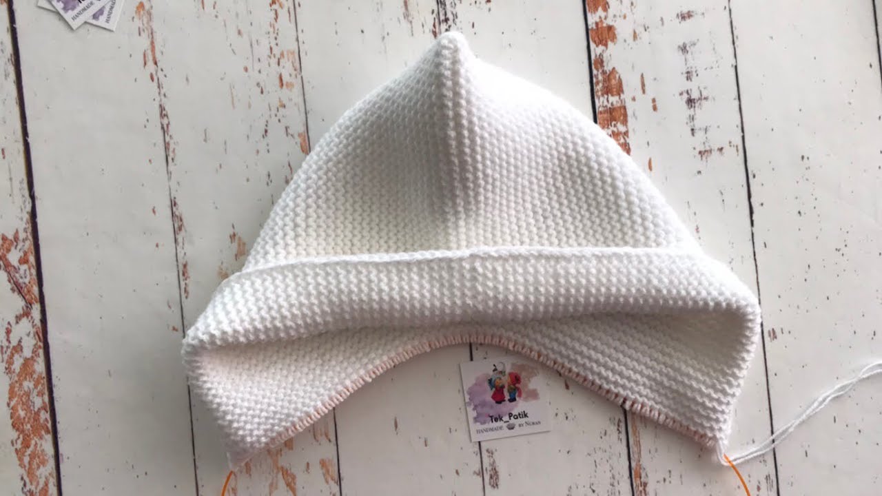 Кардиган с капюшоном и градиентным узором. ЧАСТЬ 1 / Начало и техника вязания бесшовного капюшона...