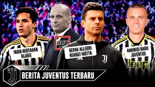 Allegri Dipecat! Thiago Motta Latih Juve 😱 Gudmundsson Join juve🧐 Chiesa Bertahan ✍️ Berita Juventus