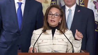 Chairwoman McClain Delivers Remarks with the House GOP Leadership
