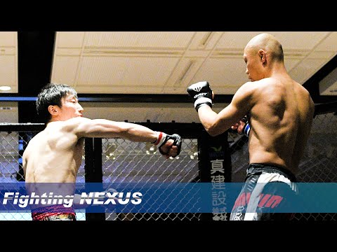 ノヴァウニオン 総合格闘技 MMA入門 上下巻セット 教則 UFC 空手 キック Fighting NEXUS “SUBLIME GUYS FIGHT】第2部▽第8試合 藤原敬典（秋本