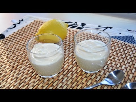 Lemon Cream - Quick & Easy Lemon Cream Dessert Recipe