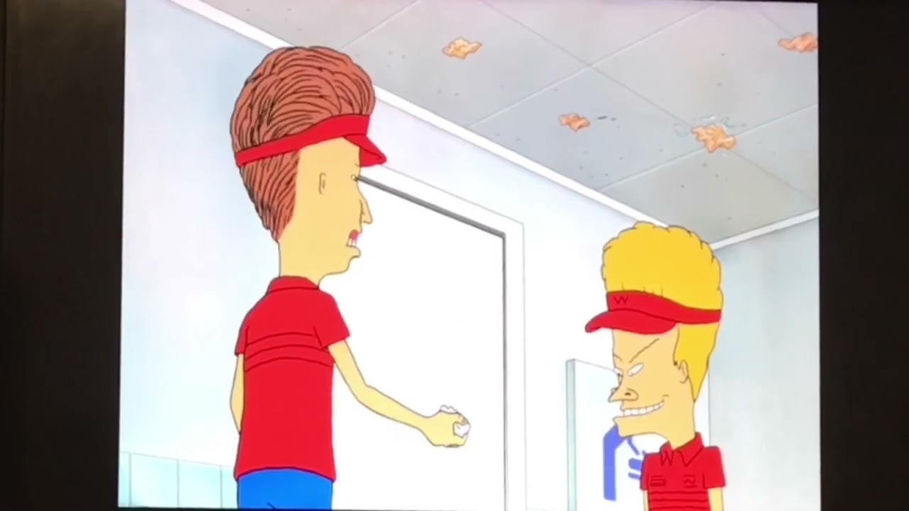 Beavis and butthead bathroom break part 3 - YouTube