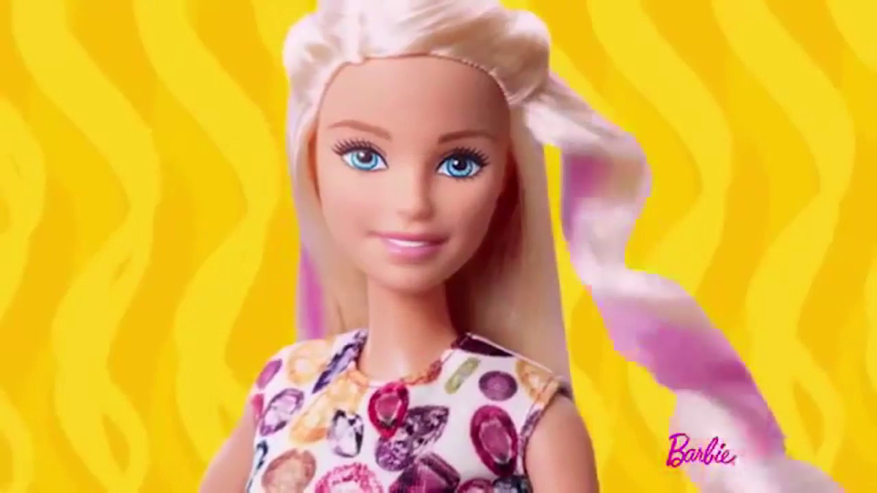 barbie muñeca ondas y rizos