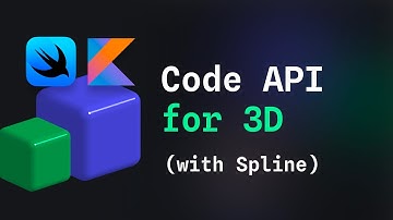Code API for 3D in Apple and Android with Spline