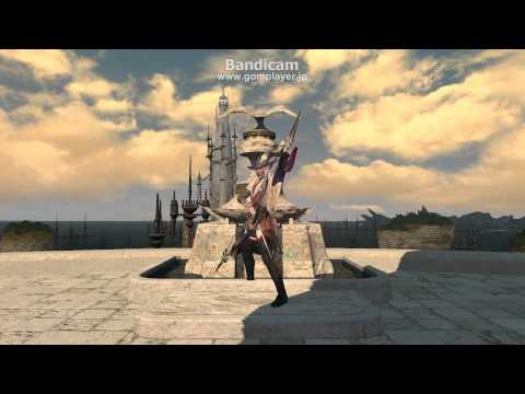 FF14　エレゼン　詩人変身マクロ