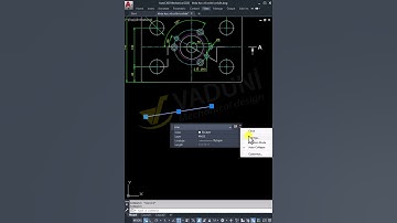 Cách tắt bảng Selection khi chọn đối tượng trong AutoCAD #autocad #vadunishort #vaduni