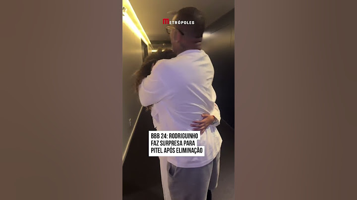 BBB24: Rodriguinho faz surpresa para Pitel após eiminação