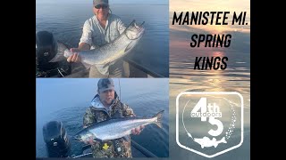 Spring King Salmon out of Manistee MI.