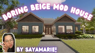 House Flipper 2 - Boring Beige Mod House by SayaMarie! - [Speedbuild, ASMR, Soft Music] screenshot 4