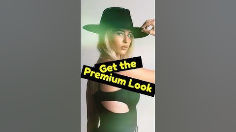 Get the #Premium look 💃 with #KineMaster