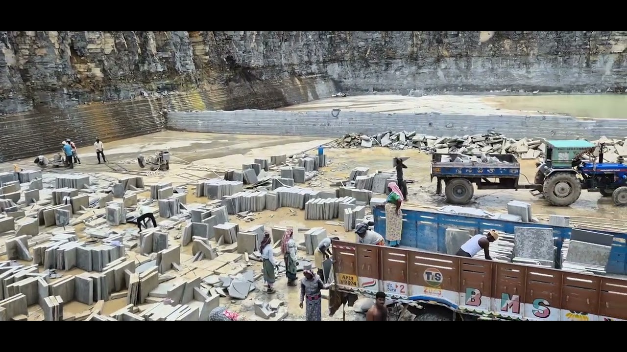 Tandur Quarry | Tandur Natural Stones | Ace Natural Stones - YouTube