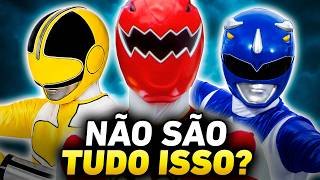 TEMPORADAS DE POWER RANGERS QUE A GALERA FORÇA