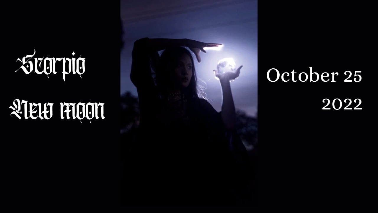 SCORPIO SOLAR ECLIPSE NEW MOON ♏️ | 25 October 2022 | Transformation and Bare Bones
