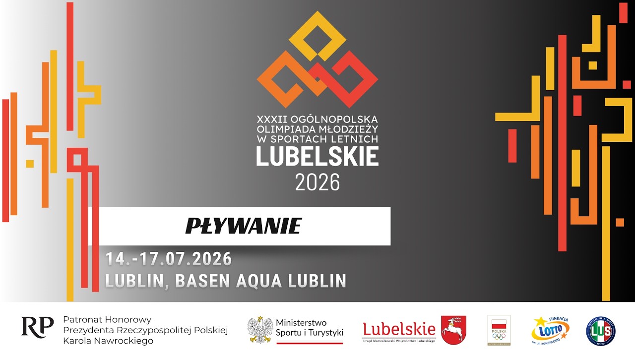 OOM 2026 | Pływanie | Lublin | 16.07.2026 | BLOK 5 finały