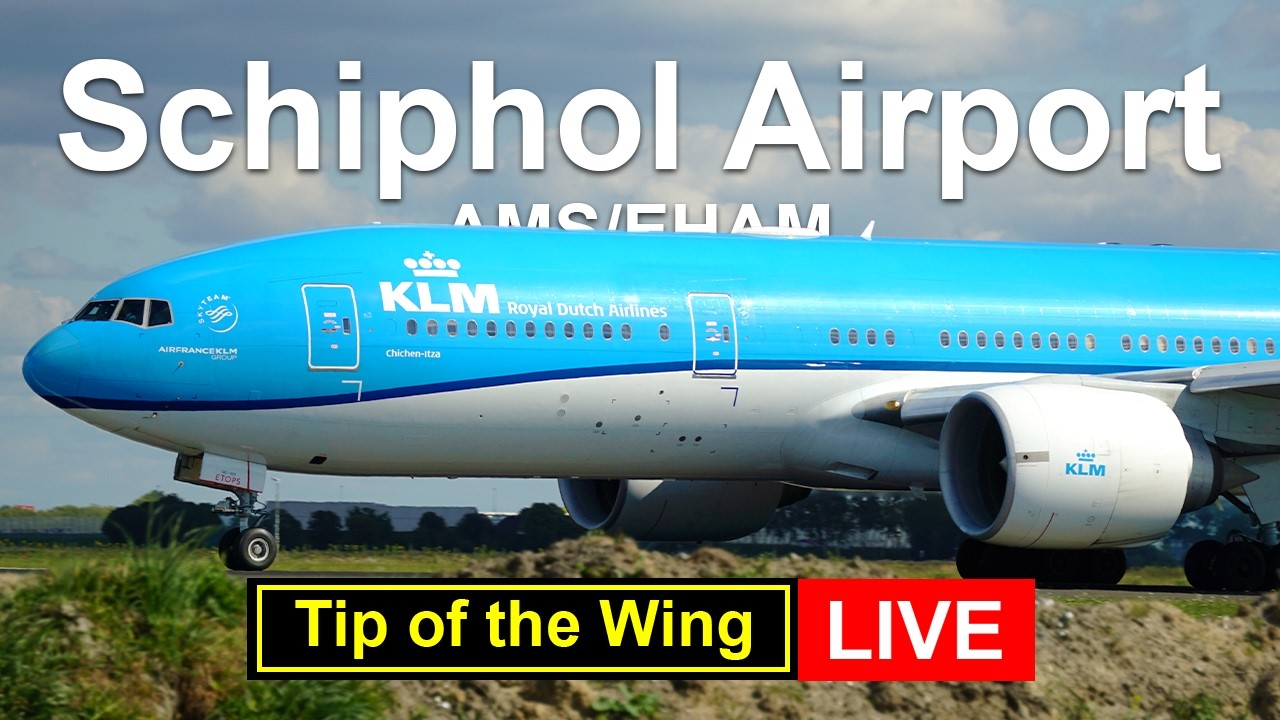 🔴 LIVE; Amsterdam Schiphol Airport #68 - 9/3/2026 (ENG/NL)