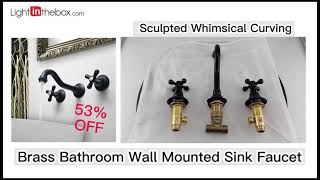 Br Bathroom Wall Mounted Sink Faucet-6260700
