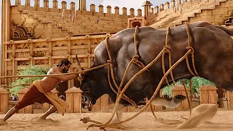 Bull Fight scene | Bahubali : the beginning