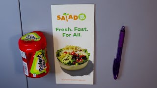 READING SALAD & GO MENU ASMR TRIDENT