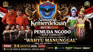 Download lagu Live Streaming EXTRA WAHYU MANUNGGAL IRENG COMMUNITY Ngodo Semanggi Jepon Blora
