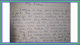 Essay on My Father in English | My Father Essay in English