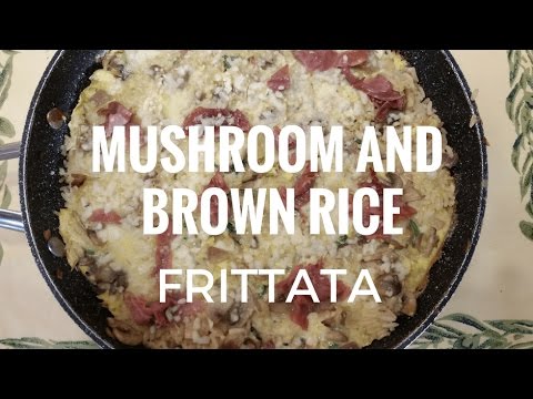 Mushroom And Rice Frittata - Easter Brunch Recipe