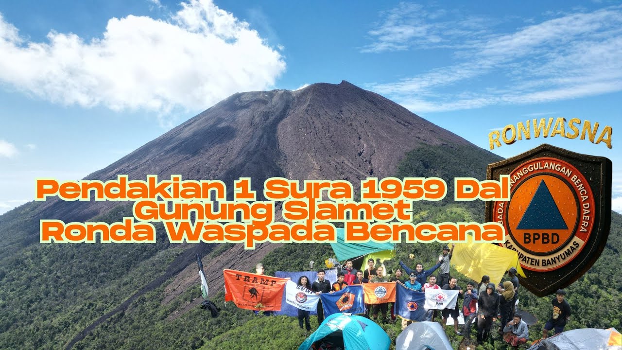 Pendakian 1 Sura 1959 Dal Gunung Slamet Ronda Waspada Bencana