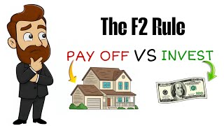 Should You Invest or Pay Off Debt First? The F2 Rule Explained #savemoney 