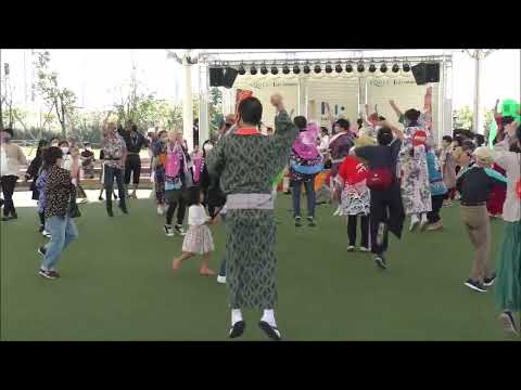 【およげたいやきくん】　2022年秋の盆踊りフェスタ２０　ららぽーと名古屋みなとアクルス