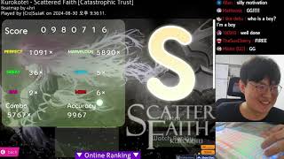 Tered Faith Catastrophic Trust 99.67% 980K Osumania