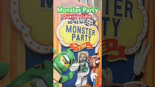 How long you can wait? #legoland #monsterparty #hauntedhouse #haunted #themepark #windsor