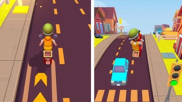 Paper Boy Race: Run & Rush 3D😜🔥 Levels Gameplay Android #gameplay​ #mobilegame #walkthrough