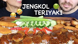GOKIL 🤣!! ASMR NANTANGIN BULE MAKAN JENGKOL TERIYAKI 🤣😝 || ASMR MUKBANG INDONESIA || RESEP MASAKAN