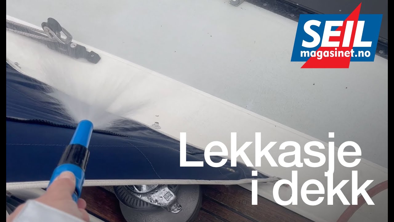 Slik finner du lekkasje i dekk.