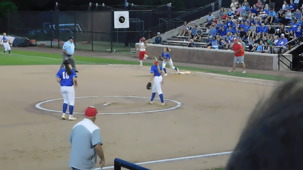 Fangman infield single Sherwood/Glen Burnie softball 4A state final 05/25/19 YouTube