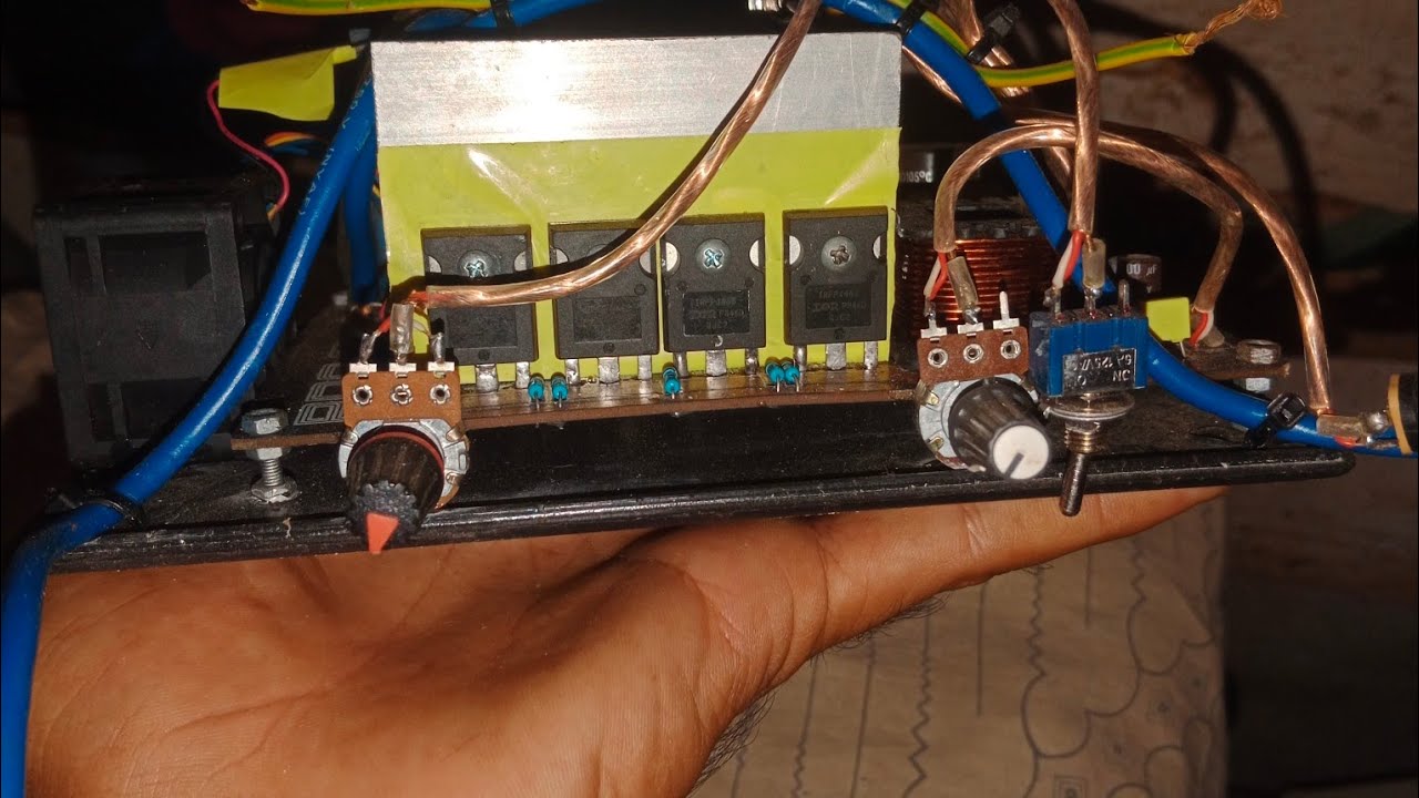 tes langsung 4 mosfet jumbonya lur