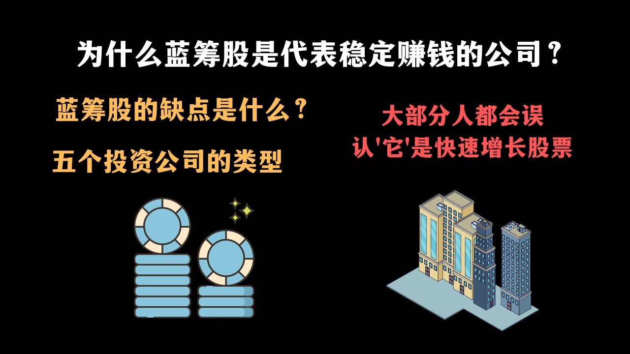 为什么蓝筹股是代表稳定赚钱的公司？ - YouTube