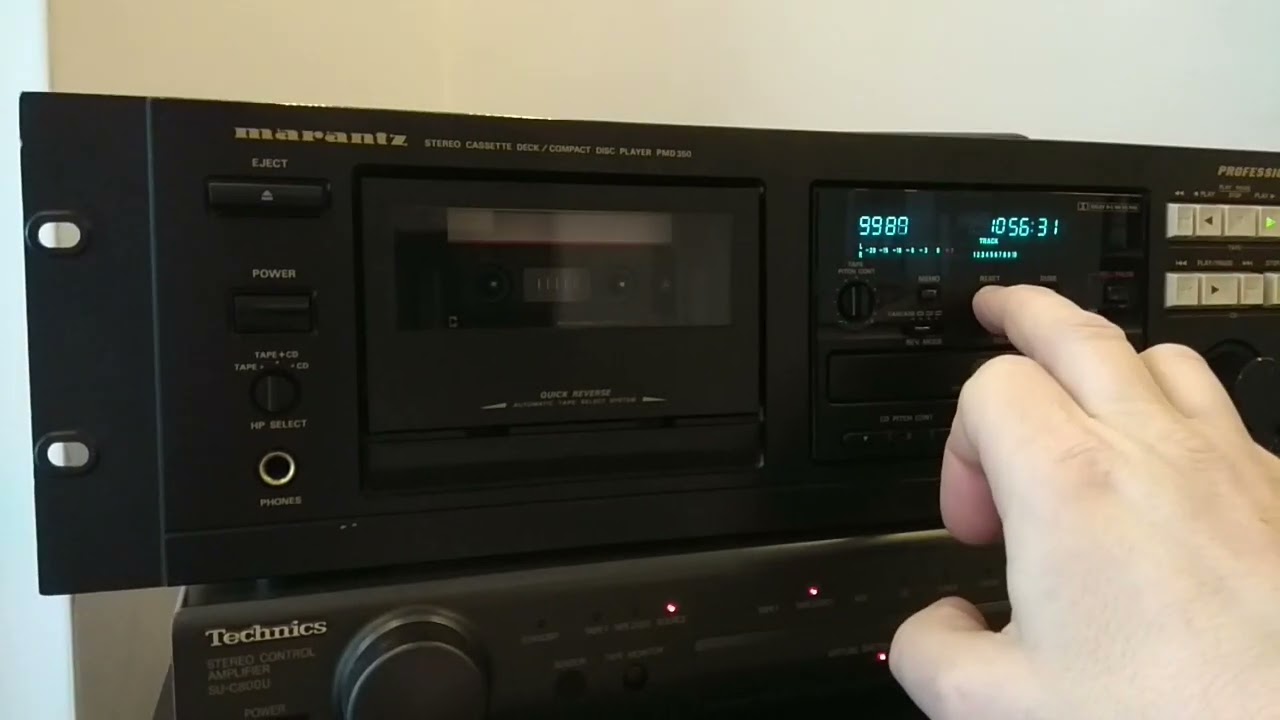 Marantz PMD 350 - YouTube