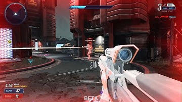 Splitgate Beta - PS5 : double kill through portal