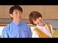 よゐこ濱口&南明奈夫妻、本番中も休憩中も笑顔が絶えず／ユニ・チャーム「シルコットウェット」CM