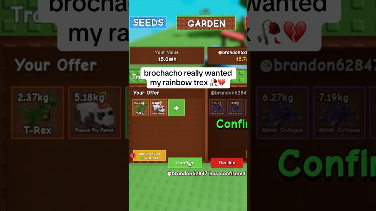 TRADING RAINBOW TREX FOR THESE MYTHICALS 😮 