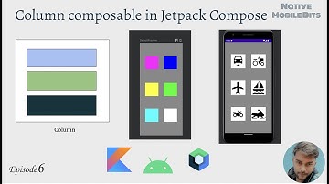 Column composable & column arrangements (Compose theory)
