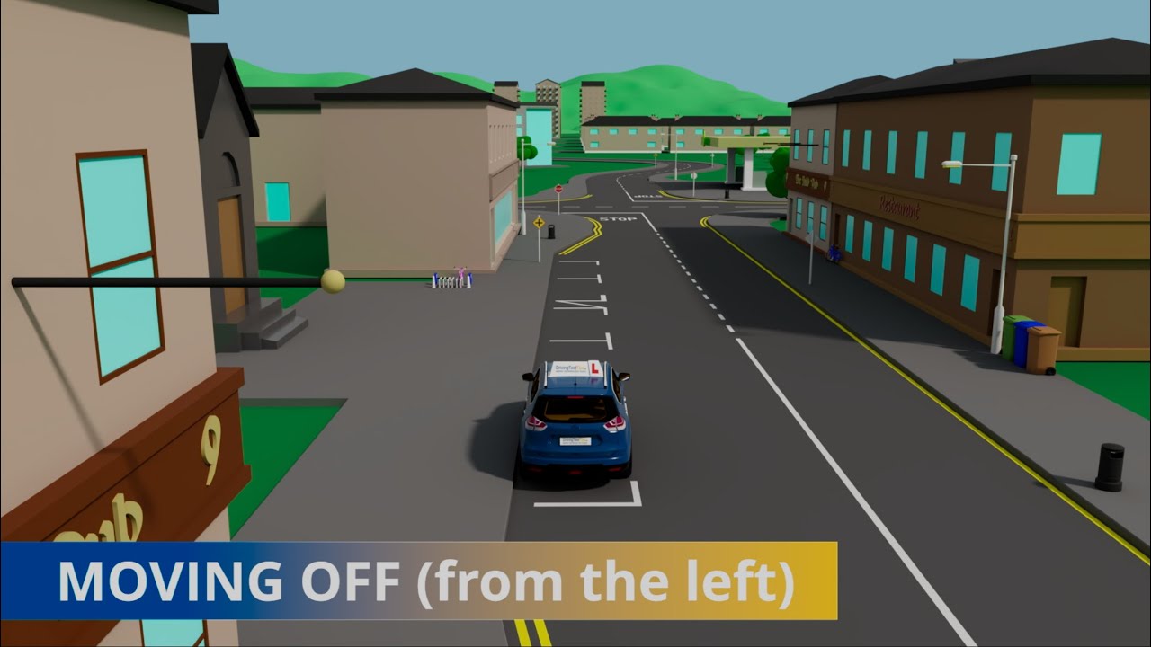 Driving Test Tips Moving Off - YouTube